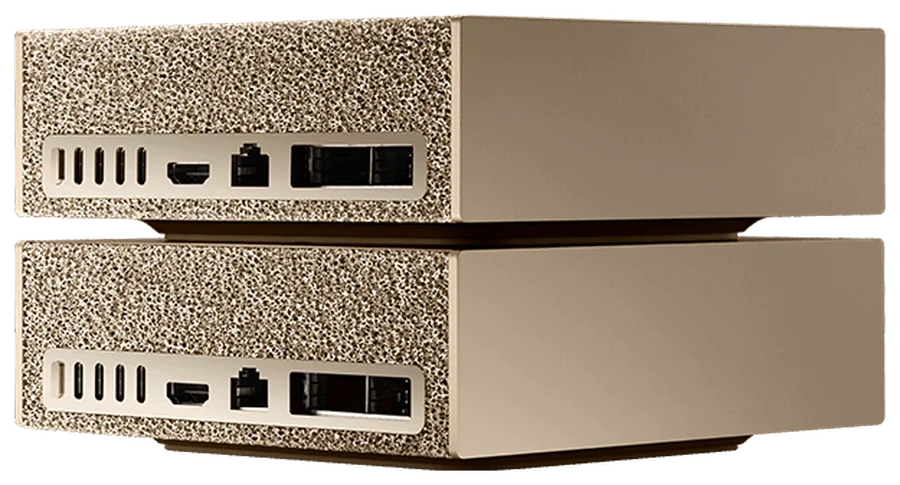 Deux NVIDIA DGX Spark reliés